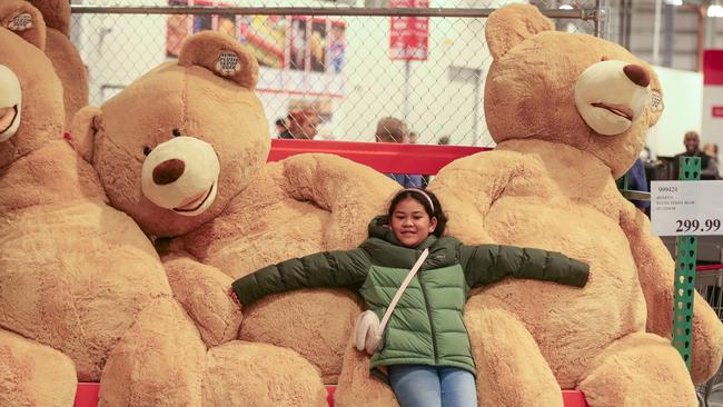 Faith Matamua as the Gold Coast's first Costco opens at Coomera. Picture: Glenn Campbell