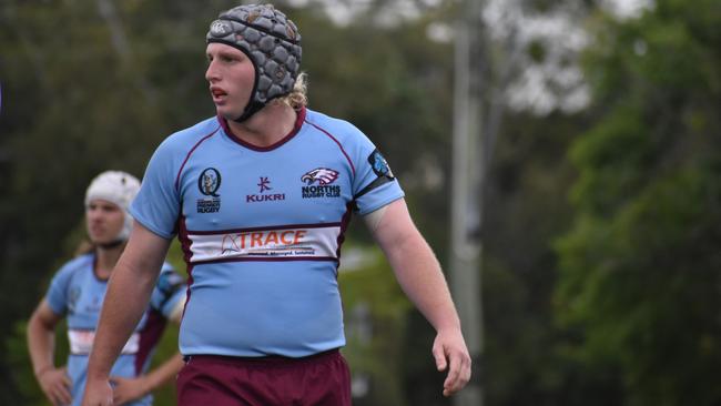 Colts 1 rugby between Wests and Norths. Saturday April 1, 2023. Picture: Nick Tucker