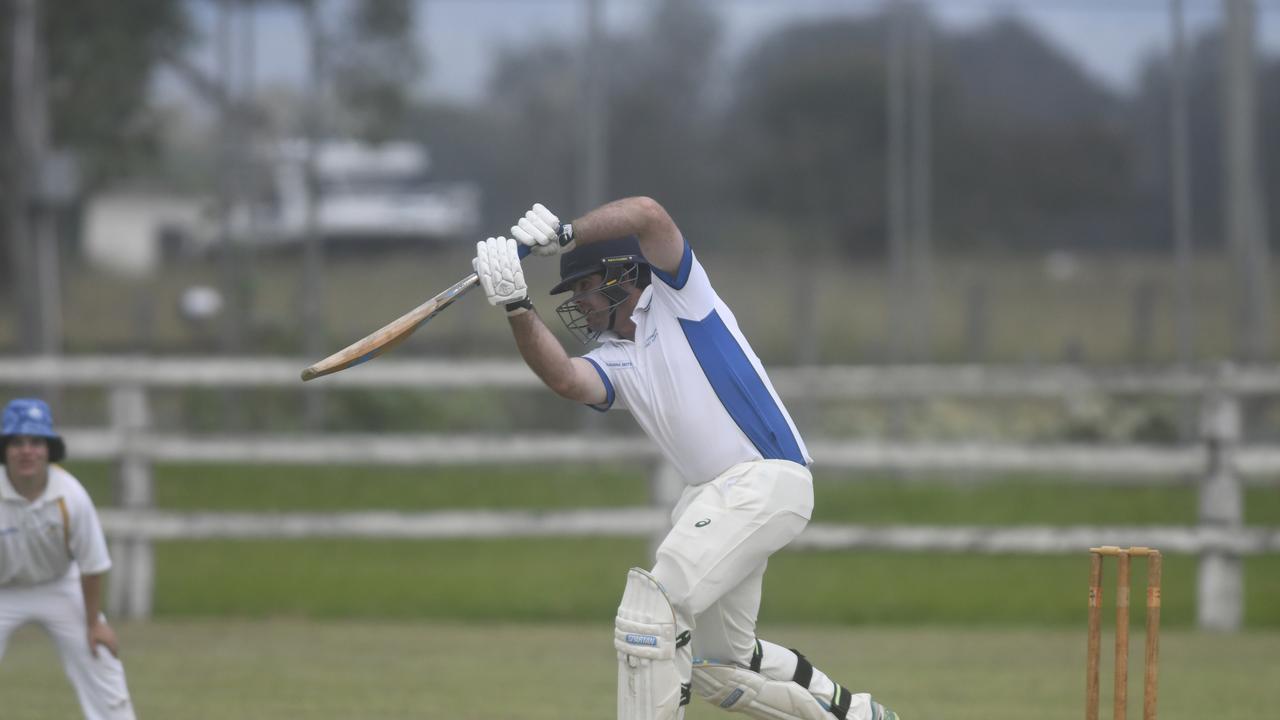 Action in CRCA premier league between Easts/Westlawn and Tucabia/Copmanhurst at Ulmarra Oval.