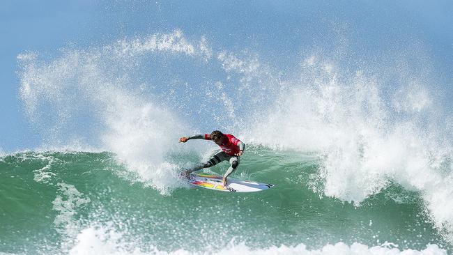 Australian surfer Julian Wilson during heat 5 of round two.