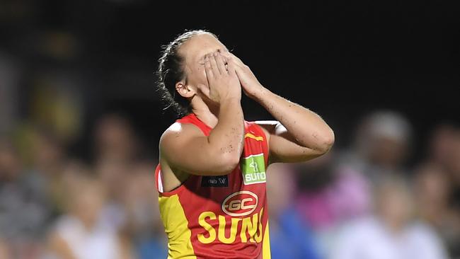 Kate Surman of the Suns. Picture: Albert Perez/Getty Images