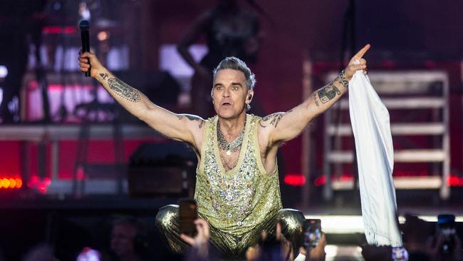 Williams performing at the Heartland Festival in Kvaerndrup, Denmark last month. Picture: Tim Kildeborg Jensen/Ritzau Scanpix/AFP