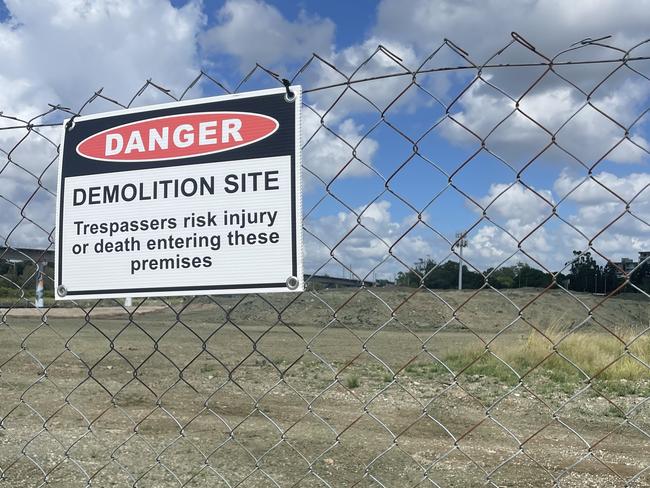 Demolition has been wrapped up at the Toombul site.