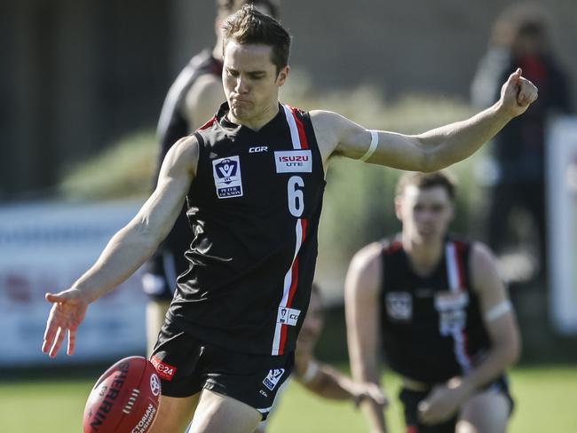 Lachlan Williams playing for Frankston. Picture: Valeriu Campan