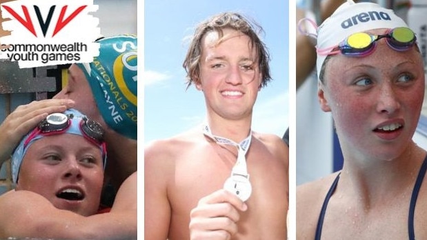 Australia's young swimmers have big ambitions for success at the Games.