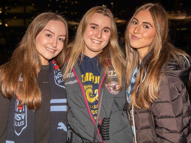 ???Ana Pearl Vanessa at game 1 of the State Of Origin at Accor Stadium. Picture: Thomas Lisson