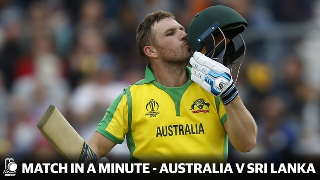 Match in a Minute — Australia v Sri Lanka