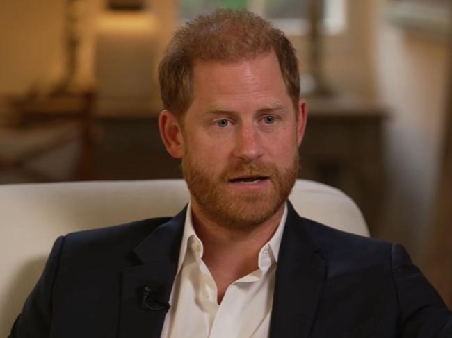 Prince Harry gave an explosive interview after his huge court loss. Picture: BBC.