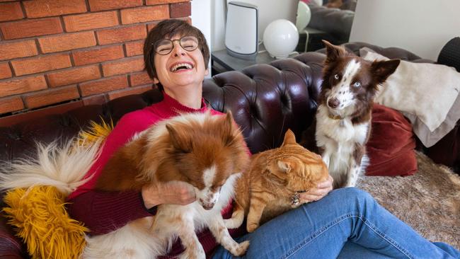 Kerstin Keimling with her pets Border Collie, Suvee, German Spitz, Benji, and two gingercats, Sheila and Bruce. or renters with pets, it can be a dogÃs life. With research showing tenancy leases do not have pet-friendly clauses, renters hoping to find accommodation to share with their animal companions need to take a savvy approach to home-hunting. Kingsford renter Kerstin Keimling has moved several times and takes a philosophical approach to seeking a home. Photo by Renee Nowytarger / News Local / 12/07/23