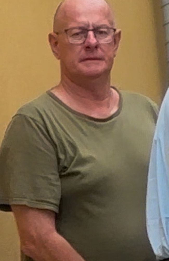 Anthony Regetas, 63, pleaded guilty to one count of threatening violence, one count of attempted arson and two counts of common assault when he appeared before Maryborough District Court on Thursday.