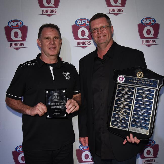 Photos from the Gold Coast AFL Juniors presentation night. Picture: AFLQ