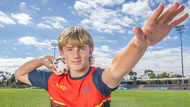 Mount Gambier Little Athletics star Hamish Gordon. Picture: Ben Clark