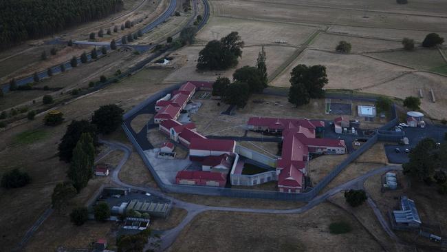 Hot Air Balloon Tasmania during a flight from Deloraine to Hagley, Ashley Youth Detention Centre. PICTURE: CHRIS KIDD