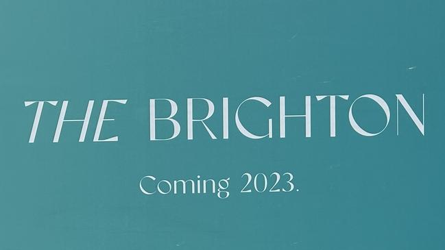 'Coming 2023' signs are still on display at the site. Picture: Elizabeth Pike