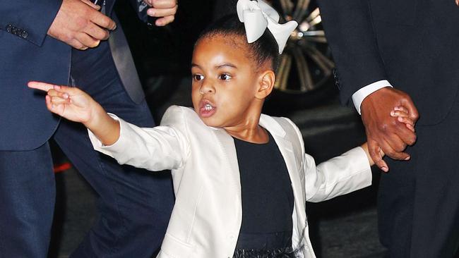 Blue Ivy Carter steps out for her first public event ever in New York City at the CFDA Awards.