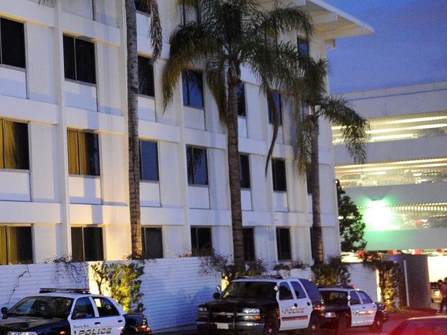 LOS ANGELES, CA - FEBRUARY 11: A general view of the Beverly Hilton Hotel before the Clive Davis and The Recording Academy's 2012 Pre-GRAMMY Gala And Salute To Industry Icons Honoring Richard Branson on Feburary 11, 2012 in Beverly Hills, California. It is believed that Whitney Houston passed away inside of the Beverly Hilton Hotel. (Photo by Jason Merritt/Getty Images)