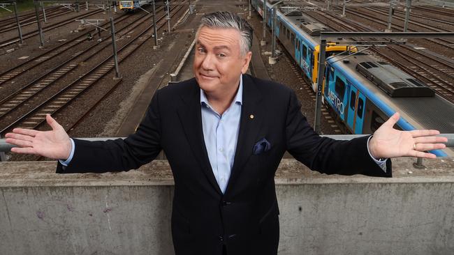 Eddie McGuire has always had a big say on Melbourne’s future. Picture: David Caird