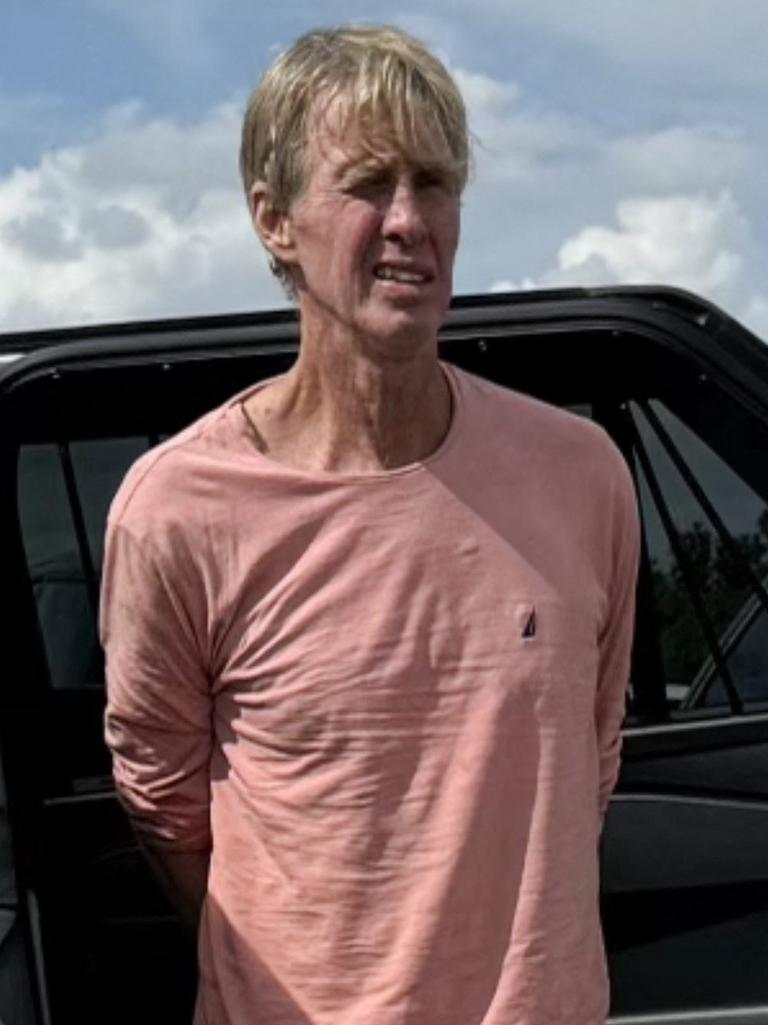 Ryan Wesley Routh following his arrest in Martin County, Florida on September 15, 2024. Picture: AFP