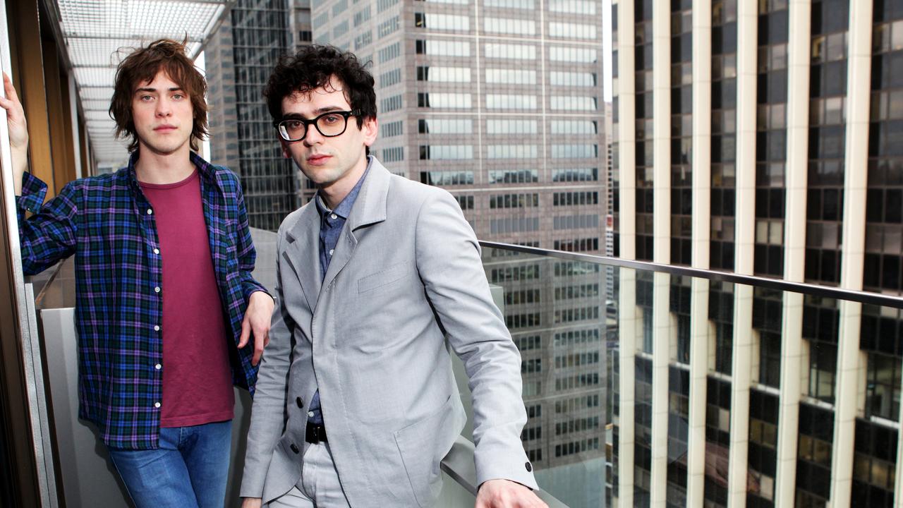 Second album blues. Andrew VanWyngard (L) and Ben Goldwasser from the band MGMT in 2010.