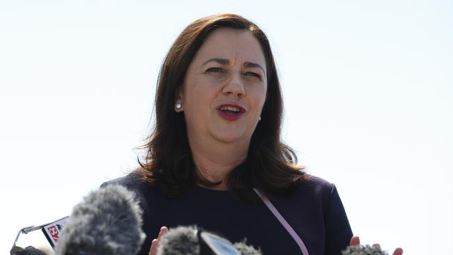 Queensland Premier Annastacia Palaszczuk says she stands by Minister de Brenni. (AAP Image)