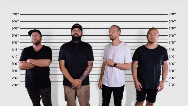 Brisbane hip hop group Butterfingers adds to the eclectic line-up of the 2021 Airlie Beach Festival of Music. Picture: Supplied