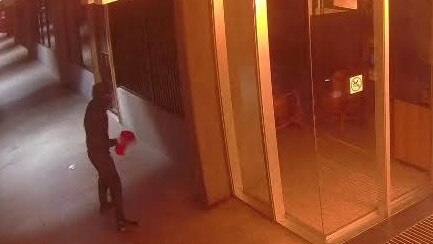 A Docklands restaurant, owned by an organised crime figure, was firebombed. Picture: Victoria Police