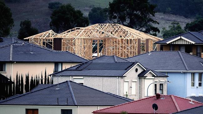 Housing construction is expected to slow in Australian suburbs in the coming years.