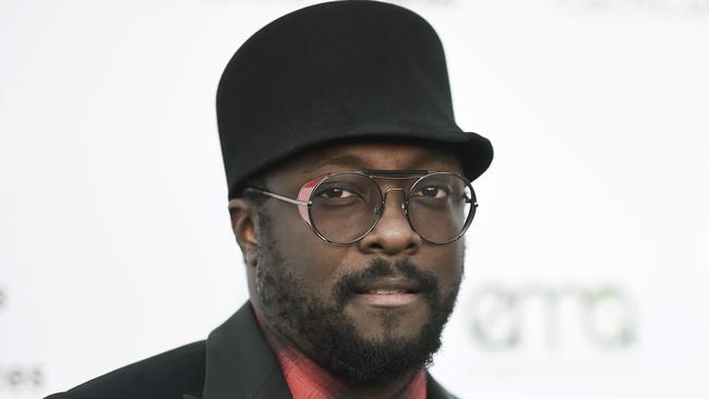 The Black Eyed Peas musicianwill.i.am has accused a Qantas flight attendant of racism. Picture: Richard Shotwell/Invision/AP