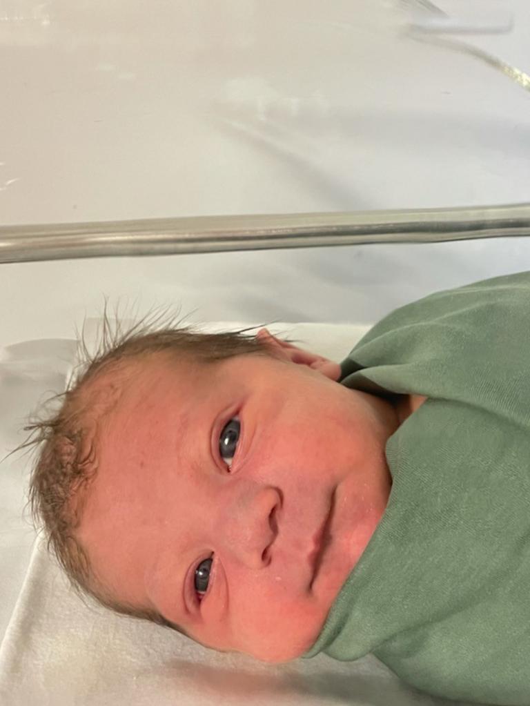 Dan and Clare Anstey welcomed baby August on August 31