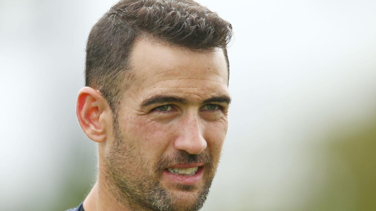 MELBOURNE, AUSTRALIA - NOVEMBER 27: Carl Valeri of the Victory looks on during a Melbourne Victory A-League training session at AAMI Park on November 27, 2015 in Melbourne, Australia. (Photo by Scott Barbour/Getty Images)