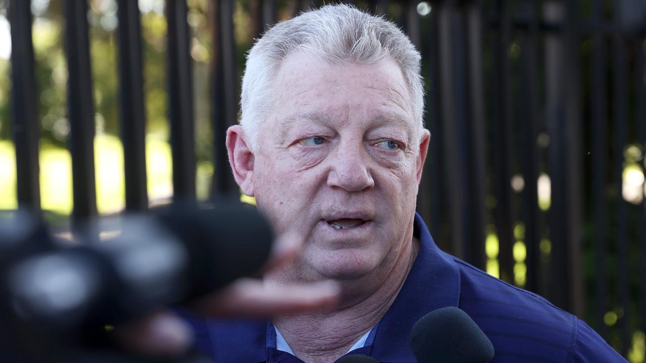 Phil Gould had a secret meeting with Justin Holbrook. Picture: Getty