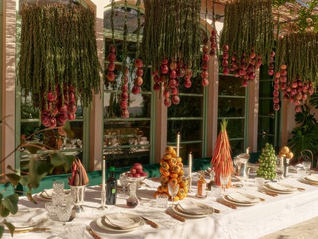 A table set for Thanksgiving at Flamingo Estate. Picture: Flamingo Estate