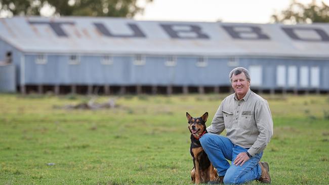 Rob Stein, manager of Tubbo Station at Darlington Point in NSW, which has sold for about $40 million. Picture Michael Frogley