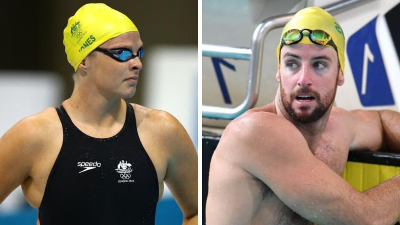 Leisel Jones and James Magnussen were on the same Australian team at the London Olympics.