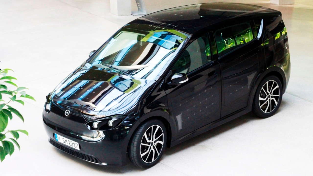 New solar-powered car that charges while you drive