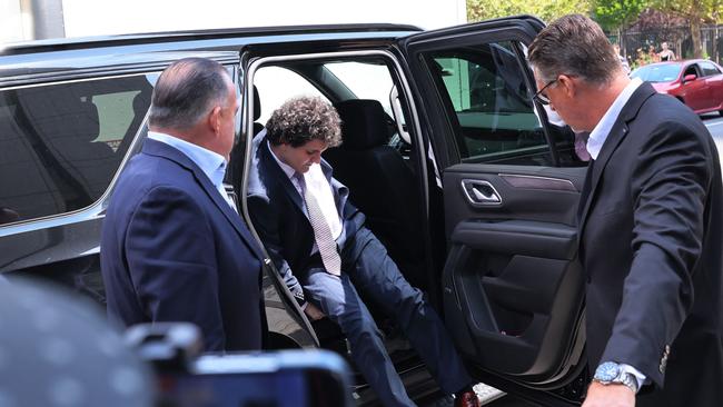 A lawyer for Sam Bankman-Fried, photographed arriving at Manhattan Federal Court, said he intended to appeal the order. Picture: Getty Images/AFP