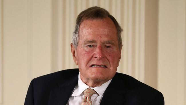 (Former US Presiden George Bush has been accused of sexually harassing an actor. (Pic: Getty.)