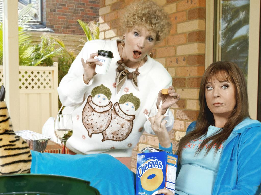 Gina Riley and Jane Turner as Kath and Kim. Icons.