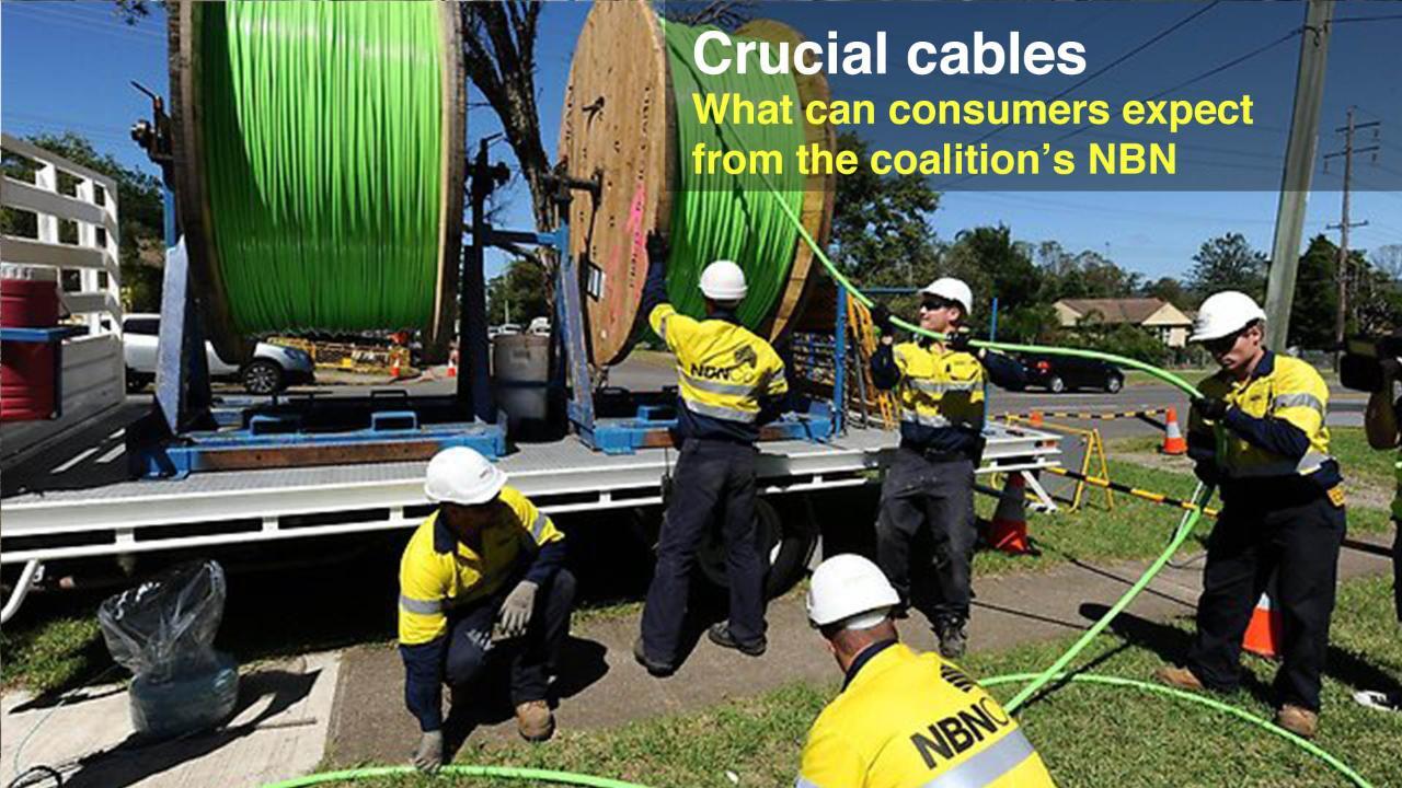 What's the roadmap for the NBN?