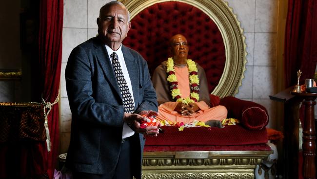 Hindu Council of Australia vice-president Surinder Jain is advising the peak body’s members to put the Greens last on their ballots. Picture: Jane Dempster