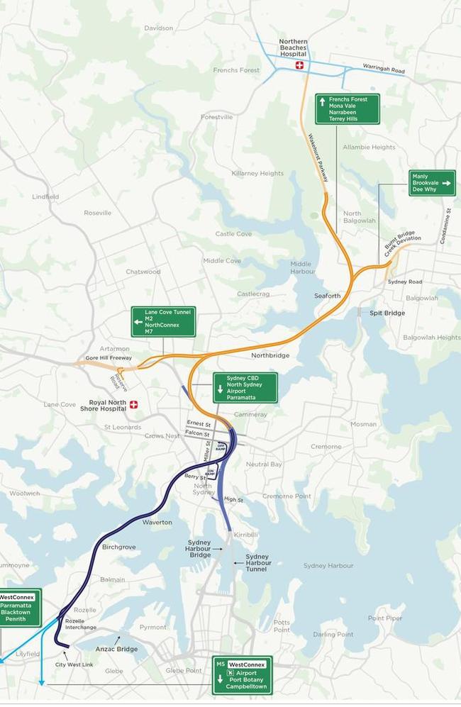 An overview of the Beaches Link project.