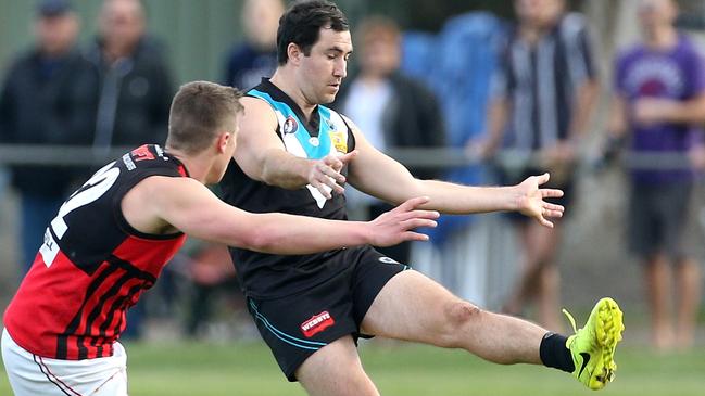 Chris Petroro in action for St Mary's. Picture: Hamish Blair