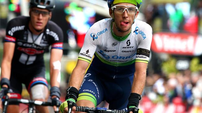 Orica GreenEDGE rider Simon Yates ... could be innocent and guilty at the same time. Picture: Sarah Reed