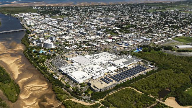 An aerial view of Caneland Central in Mackay. Picture: Contributed