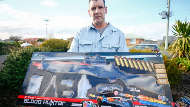 Launceston Gel Ball Club president Roger Lutwyche. Picture: PATRICK GEE