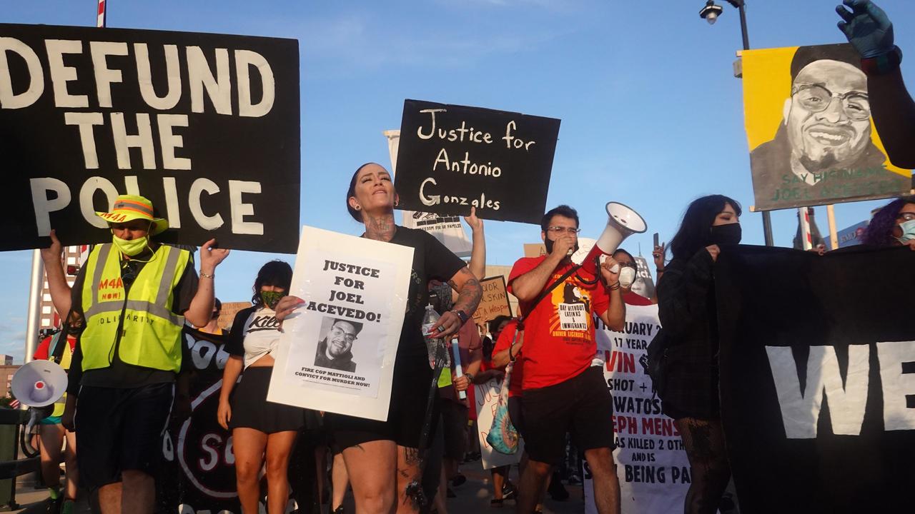 Protests have now spread to other cities. Picture: Scott Olson/Getty Images/AFP