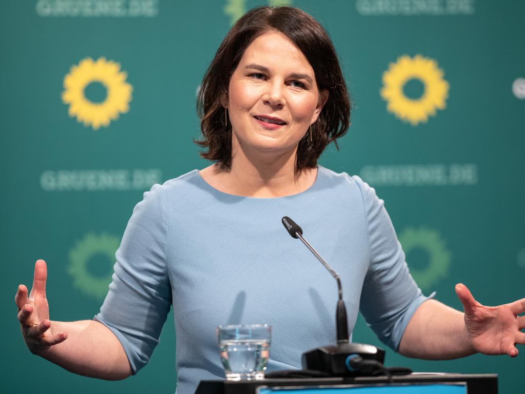 Germany’s Foreign Minister Annalena Baerbock was due to meet her Australian counterpart, Penny Wong, in Canberra. Picture: Getty Images