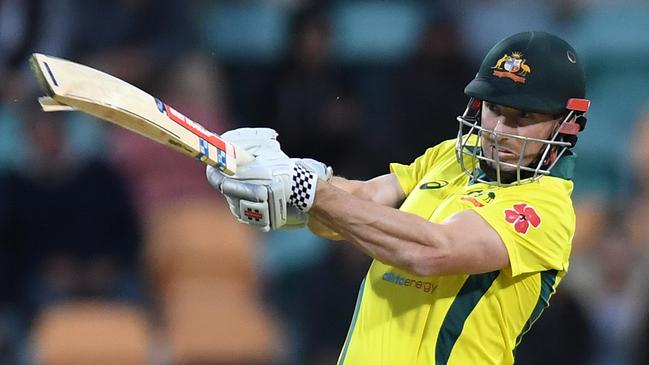 Shaun Marsh gave the Aussies a glimpse of victory with his century.