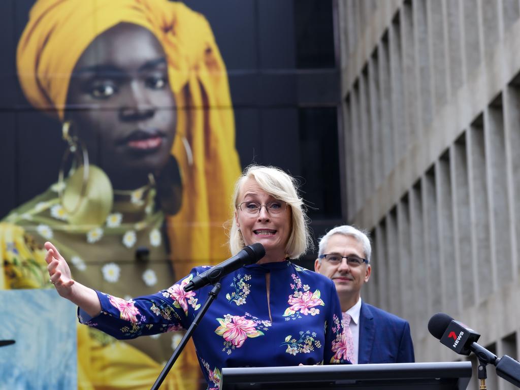 Melbourne Lord Mayor Sally Capp is leading a conversation about changing the date of Australia Day. Picture: NCA NewsWire / Ian Currie