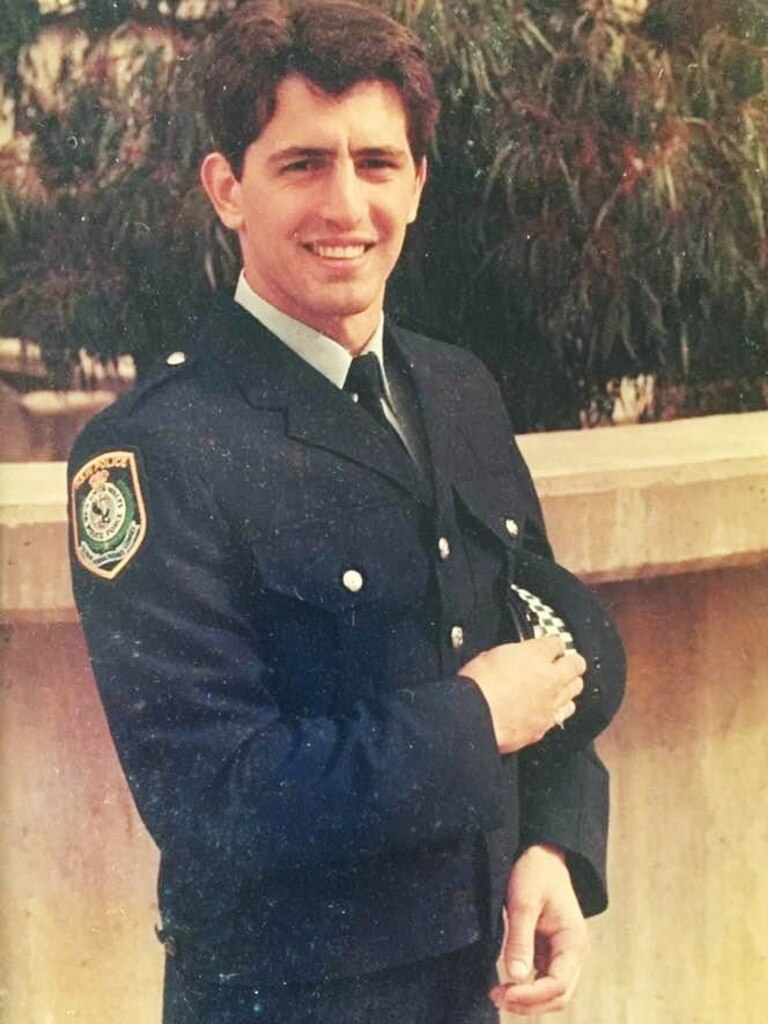 Meni Caroutas form The Missing podcast during his time as a police officer.